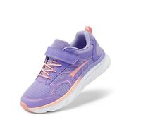 DREAM PAIRS Boys Girls Trainers Tennis Running Shoes for Kids Breathable Athletic Sports Gym Sneakers,Size 3 Big Kid,Purple/Pink,SDRS2326K