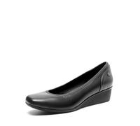DREAM PAIRS Female Lace-Up Comfortable Fashion Shoes SDPU2418W,Size 6,Black-Pu,SDPU2418W