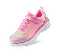 DREAM PAIRS Girls Running Tennis Shoes Sneakers for Kids Sport Athletic Shoes Thick Sole Casual Walking Shoes for Little/Big Kids,Size 4 Big Kid,Pink,SDRS2405K