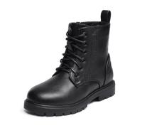 DREAM PAIRS Girls Waterproof Ankle Boots | Water-Resistant Rainy Days, Side Zip Quick On Off, Warm Lining Cold Weather