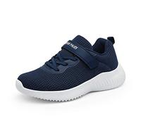 DREAM PAIRS Kids Breathable Trainers,Dark/Blue,7 Little Kid