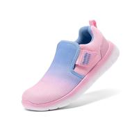 DREAM PAIRS Kids Lightweight Trainers,Pink/Blue,12 Little Kid