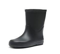 DREAM PAIRS Kids Wellies Boys Girls Wellington Boots Waterproof Non-Slip Short Rain Boots Toddler/Little Kid/Big Kid,Size 3.5 Toddler,Black,SDRB2203K-E