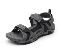 DREAM PAIRS Men Durable Outdoor Sport Sandals,Grey,7