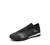 DREAM PAIRS Men Football Shoes, Outdoor Soccer Shoes for Athletes and Teen, Professional Fashion Trainer Running Shoes for School and Sport Shoes,Size 9,Black,SDSS2404M-E