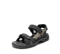 DREAM PAIRS Men's Arch Support Hiking Sandals Sport Outdoor Athletic Comfortable Summer Beach Water Sandals,Size 8,Black/Grey,DMUMST2502