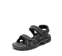 DREAM PAIRS Men's Arch Support Hiking Sandals Sport Outdoor Athletic Comfortable Summer Beach Water Sandals,Size 9,Black,DMUMST2502