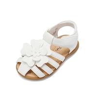 DREAM PAIRS Summer Sandals,Size 5 Toddler,White,KSD214