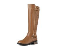 DREAM PAIRS Utah Women's Knee High Riding Boots,Size 7.5,Camel,Utah-W