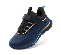DREAM PAIRS Waterproof Boys Fashion Trainers | Waterproof Rainy Play, Ultra-Light Active Kids, Easy Hook-Loop Independent Wear