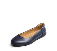 DREAM PAIRS Women’s Comfortable Ballet Shoes with Arch Support, Ladies' Dressy Work Flats, Round Toe Slip on Office Shoes ,Size 5.5,NAVY,SDFA2312W