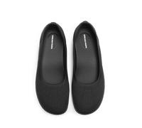 DREAM PAIRS Women's Ballet Flats Dressy Arch Support Wide Toe Box Knit Flats Comfortable Round Toe Slip On Travel Work Business Office Barefoot Shoes,Size 7,Black,SDFA26015W