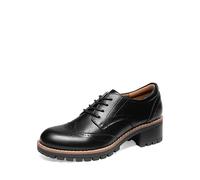 DREAM PAIRS Women's Classic Oxfords Heels T-Strap Dress Shoes,Size 6.5,Black-Pu,SDOX2403W