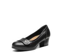 DREAM PAIRS Women's Closed Toe Dress Pumps Shoes,Size 5,Black,SDPU2405W