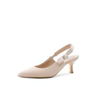 DREAM PAIRS Women's Closed Toe Dress Pumps Shoes,Size 5,Nude,SDPU2499W