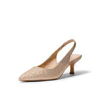 DREAM PAIRS Women's Closed Toe Dress Pumps Shoes,Size 7,Gold-Glitter,SDPU2334W-1