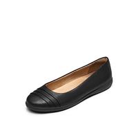 DREAM PAIRS Women's Flats with Arch Support, Ballet Flats for Women Dressy Comfortable, Round Toe & Slip On Office Shoes SDFA2306W,Size 5.5,Black,SDFA2306W