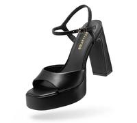 DREAM PAIRS Women's Heeled Sandals - Classic Comfort