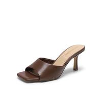 DREAM PAIRS Women's Heeled Sandals - Classic Comfort,Size 4,Brown,SDHS25004W