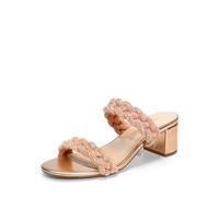 DREAM PAIRS Women's Heeled Sandals - Classic Comfort,Size 7,Rose Gold-Rhinestone,DHS213-2