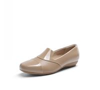 DREAM PAIRS Women's Loafers Orthopedic Work Dress Shoes,Nude,7.5