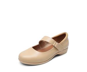 DREAM PAIRS Women's Mary Jane Flats Ankle Strap Shoes | 3D Memory Foam Insole, Lightweight TPR Outsole, Breathable Lining, Adjustable Strap Slip-on Wear, All-day Support