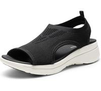 DREAM PAIRS Women's Outdoor Sport Sandals, Ladies' Comfort Arch Support Walking