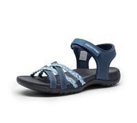 DREAM PAIRS Women's Sandals Light Weight Hiking Sandals for Women Comfortable Athletic Quick-Drying Walking Hiking Water Sandals,Size 8,Dark Blue,DWUMST2504