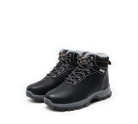 DREAM PAIRS Women's Snow Boots Winter Boots for Women Ankle Boots Warm Fur Lined Waterproof Lightweight Walking Boots Outdoor Indoor Booties,Size 7.5,Black,SDSB2411W