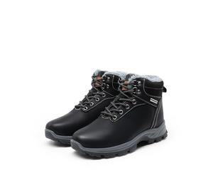 DREAM PAIRS Women's Snow Boots Winter Boots for Women Ankle Boots Warm Fur Lined Waterproof Lightweight Walking Boots Outdoor Indoor Booties,Size 4.5,Black,SDSB2411W