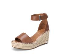 DREAM PAIRS Women's Wedge Sandals Open Toe Espadrilles Sandals Comfortable Dressy Ankle Strap Platform Sandals Suitable for Work Beach Summer Shoes,Size 6,Brown,DWUMPS2505