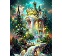 Dream Palace Scenery Puzzles 500 for Adults,jigsaw puzzles for adults 500 Pieces Puzzle Home Challenging Educational Games Home Decoration puzzle Gifts