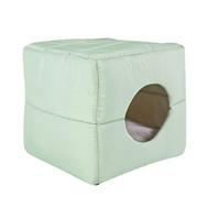 Dream Paws 2-In-1 Foldable Pet Cave Bed - Green