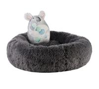 Dream Paws Anxiety Reducing Plush Bed With Plush Toy