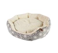 Dream Paws Geometric Dog Bed Grey (One Size)
