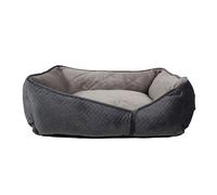Dream Paws Geometric Dog Sofa Grey (20Cm X 60Cm X 50Cm)