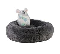 Dream Paws Plush Dog Bed Pink (L)