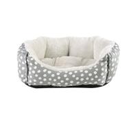 Dream Paws Scalloped Dog Bed Grey (One Size)