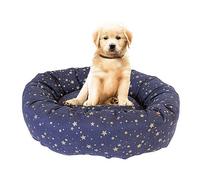 Dream Paws Start Print Doughnut Pet Bed