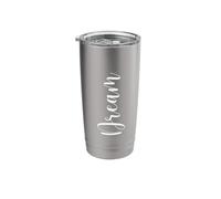 Dream Personalized Name Stainless Steel Insulated Tumbler