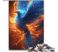 Dream Phoenix JigsawPuzzle 1000 Pieces for Teenagers, Stress Reliever Staycation Kill Time with Matching Poster And Trivia Sheet (26x38cm)