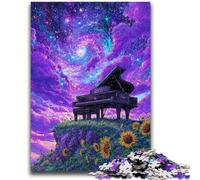 Dream Piano 1000 Piece Jigsaw Puzzles for Adults,Challenging Game And Family Play Wall Decoration Unique Birthday And Xmas Gifts (50x75cm)