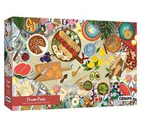 Dream Picnic 636 Piece White Logo Jigsaw Puzzle | Sustainable Puzzle for Adults | Premium 100% Recycled Board | Great Gift for Adults | Gibsons Games