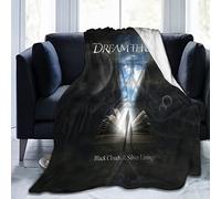 Dream Rock Theater Music Band Throw Blanket Soft Flannel Cozy Blankets Decor for Bed Couch Living Room Travel Outdoor 60"X50"