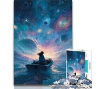 Dream Ship Jigsaw Puzzles for Adults Teenagers Jigsaws Puzzle,Help The Brain Exercise Addictive Toys to Cultivate Patience A Work of Art (50x75cm)