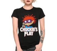Dream Shirts Chuckie's Play Funny T-Shirt, Child's Play Chucky Tee(X-Large)
