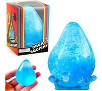 Dream Squishy Drop Squishy Stress Ball,Water Drop Fidget Stress Ball,Ice Squishys Stress Cube-Drop Malt Sugar Balls Sensory for Relief Anxiety