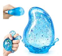 Dream Squishy Drop Stress Ball, Water Drop Fidget Stress Ball, Malt Sugar Squeeze Sensory Balls, Portable Anxiety Relief Squeeze Toy for Relaxation Adults & Kids Home Office Classroom