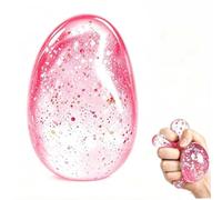 Dream Squishy Drop, Water Drop Fidget Stress Ball, Soft Ice Cube Raindrop Squishy Malt Sugar Squeeze Sensory Balls for Anxiety Stress Easter Party Favors