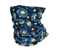 Dream Starry Sky Print Unisex Snood Scarf Multifunctional Neck Warmer Breathable Neck Gaiter For Summer Sport Motorcycle Outdoor
